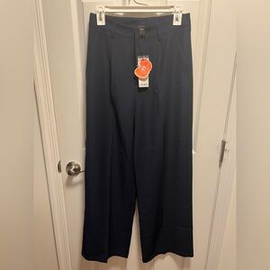 Cider Women's Dark Navy Wide-Leg Pants